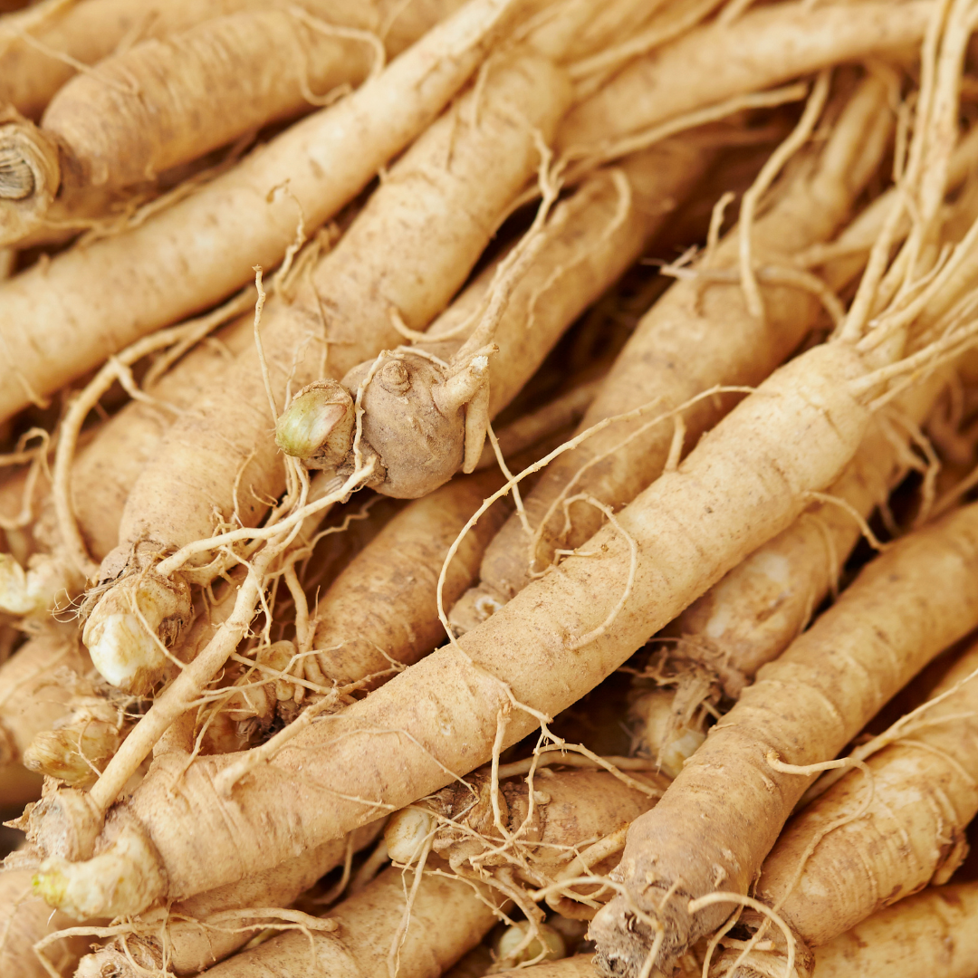 Chinese Ginseng in HEAR ME RAW The Detoxifier skin purifying, revitalizing mask
