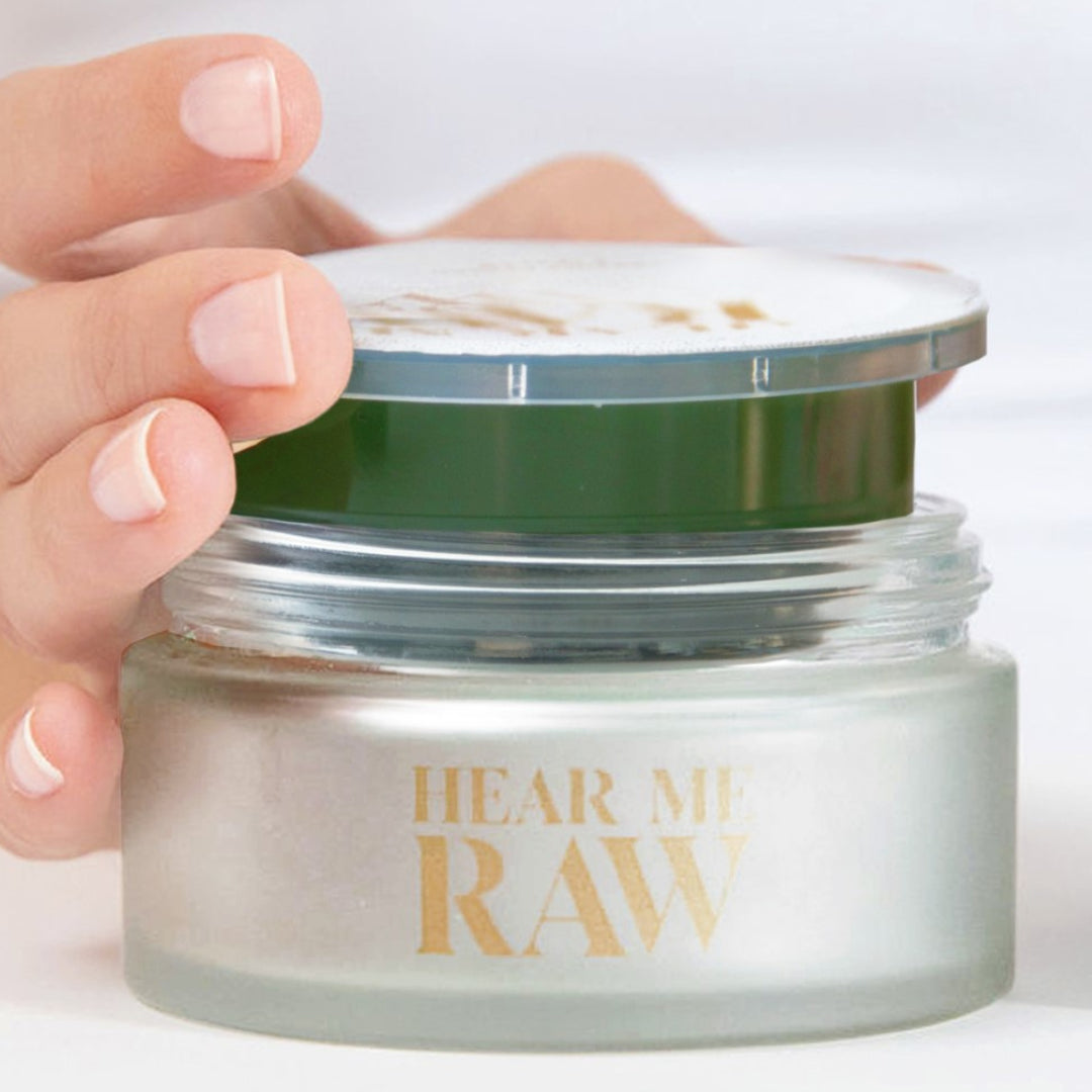 HEAR ME RAW The Brightener radiance-enhancing mask refill 