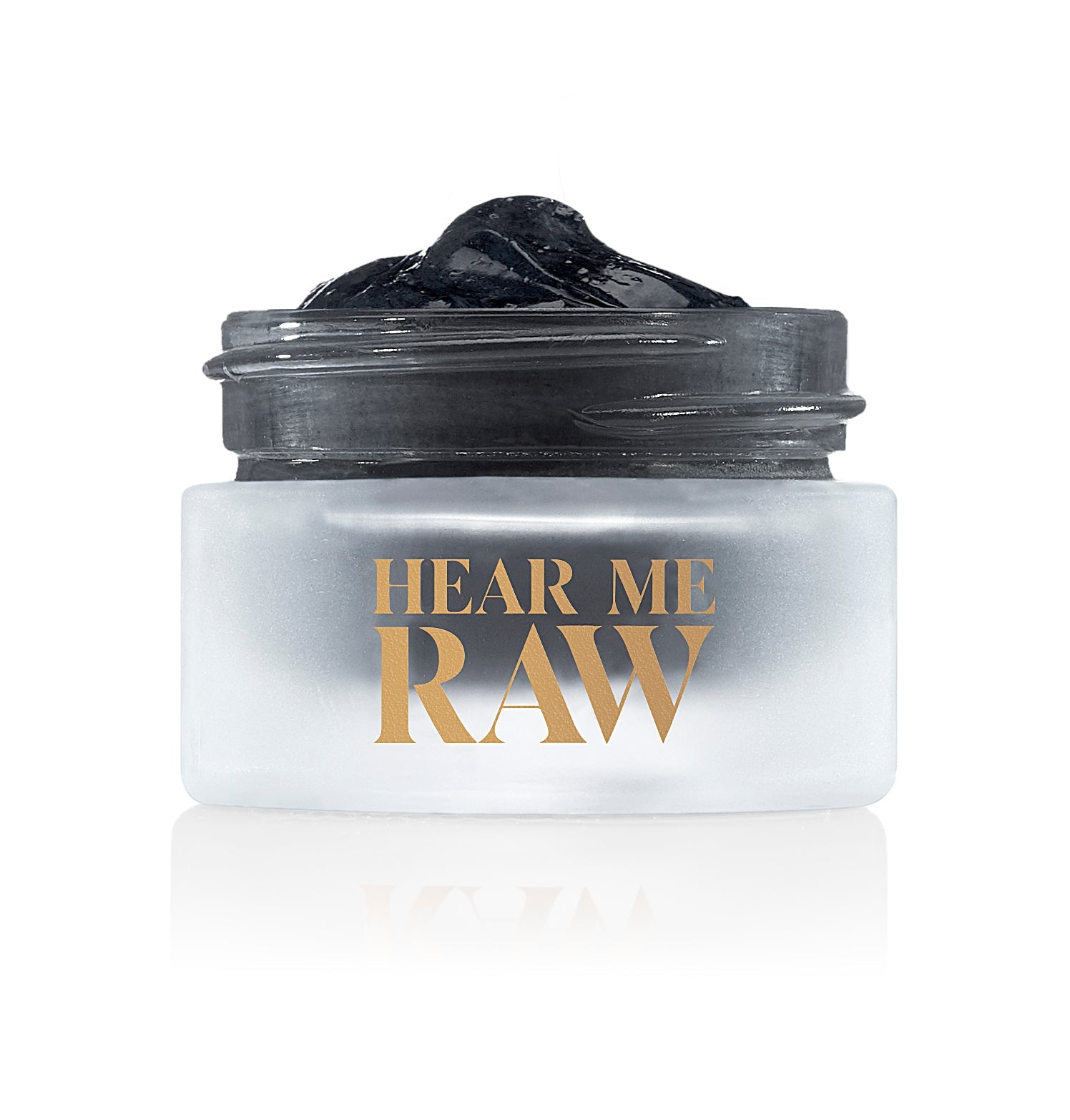 HEAR ME RAW The Detoxifier skin revitalizing mask mini jar